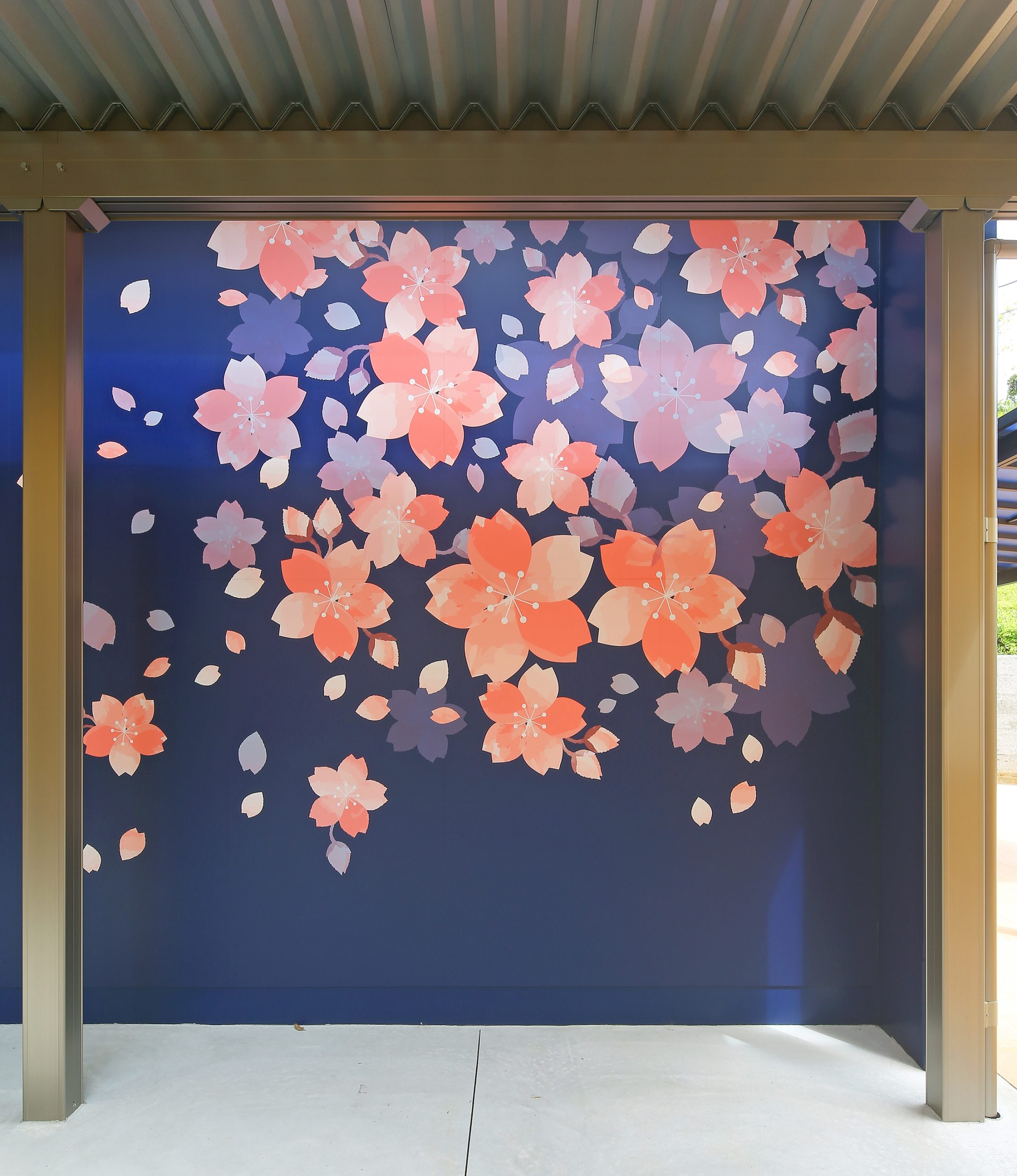神村学園　寮浴室棟